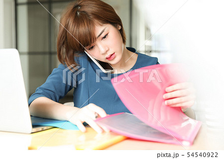 女性　ビジネス 54540922