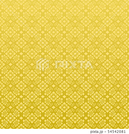 中国背景　黄金　春節イメージ 54542081