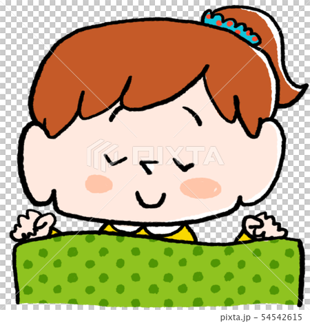 女孩睡覺 女孩睡覺 54542615