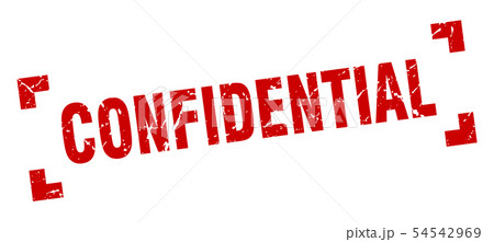 confidential stamp. confidential square grunge confidential stamp. confidential square grunge 54542969