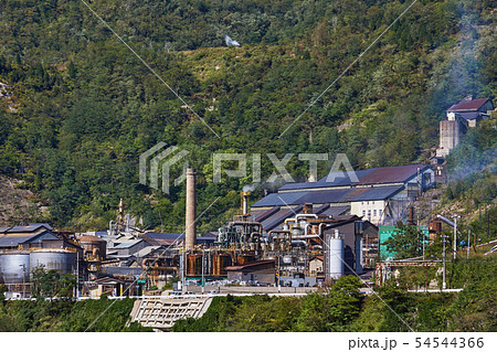 岐阜県 神岡鉱山 亜鉛製錬工場 岐阜県 神岡鉱山 亜鉛製錬工場 54544366
