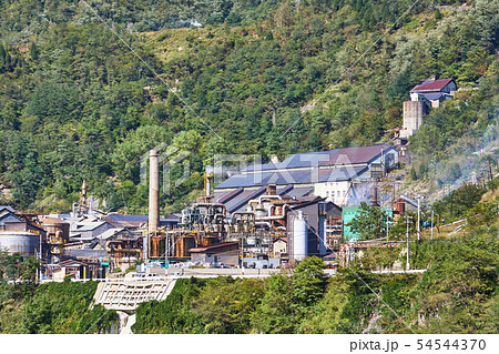 岐阜県 神岡鉱山 亜鉛製錬工場 岐阜県 神岡鉱山 亜鉛製錬工場 54544370