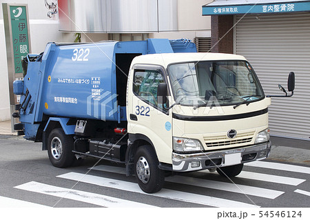 ゴミ収集車 54546124