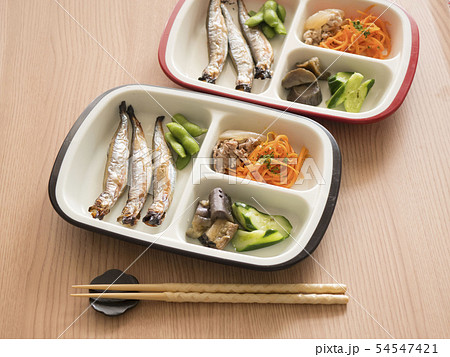老夫婦・老人・シニアが食べやすいワンプレート介護食【介護用弁当】 54547421