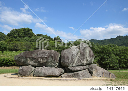 奈良県　飛鳥村　石舞台古墳 54547666