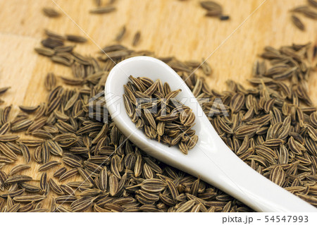 Close-up photo of still life with caraway with 54547993