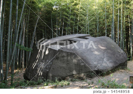 日本の古代遺跡　奈良県　明日香村　益田岩船 54548958
