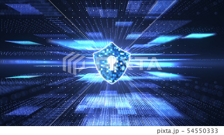 Block chain security concept. 54550333