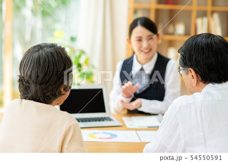 シニアの夫婦 シニアの夫婦 54550591