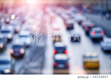 Roads ,cars with glowing lights Roads ,cars with glowing lights 54550947