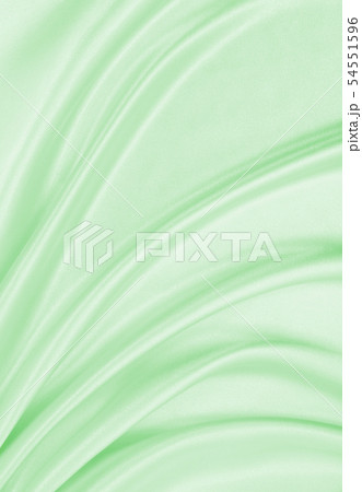 Smooth elegant green silk or satin luxury cloth 54551596