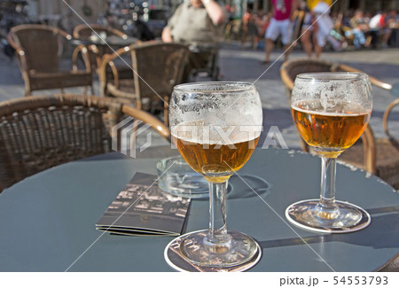 Two glasses of bier Two glasses of bier 54553793