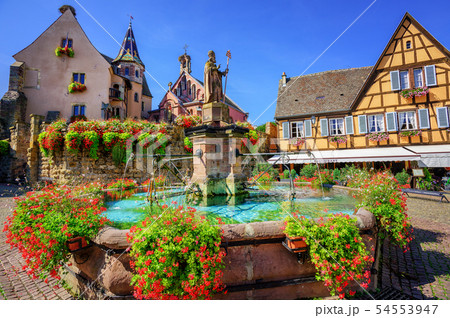Eguisheim Old town, France 54553947