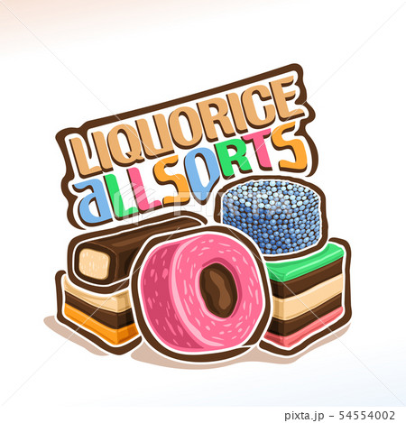 Vector logo for Liquorice Allsorts 54554002