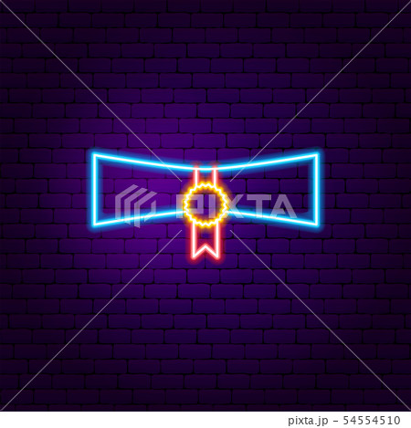 Diploma Neon Label 54554510