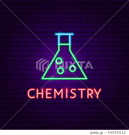 Chemistry Neon Label 54554512