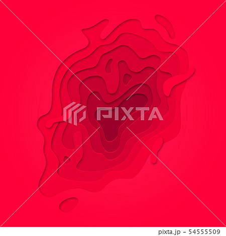 Purple papercut multi layer pattern background 54555509