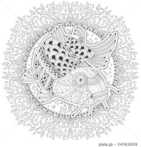 Cartoon Stylized Fish Catfish Cartoon Stylized Fish Catfish 54563939