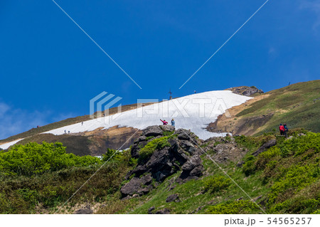 谷川岳 天神尾根登山道 谷川岳 天神尾根登山道 54565257