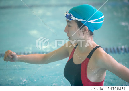 In the pool In the pool 54566881