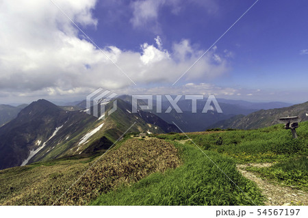 谷川岳　縦走路登山道 54567197