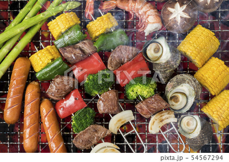 バーベキュー 54567294