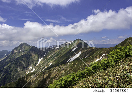 谷川連峰　上越国境の稜線 54567304