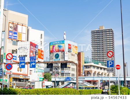 駅前風景　王子駅 54567433