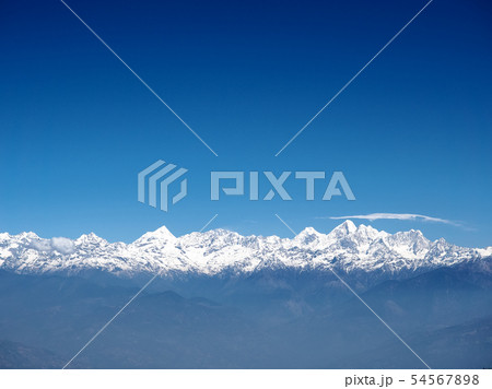 ナガルコットから眺めるヒマラヤ山脈 / Himalayas from Nagarkot, Nepal 54567898