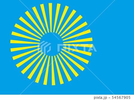 びっくり背景のイラスト素材