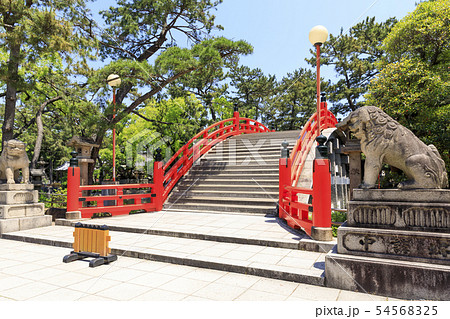 大阪・住吉大社・反橋（太鼓橋） 54568325