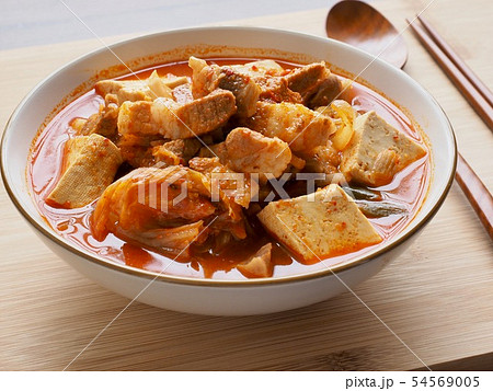 キムチチゲ 豆腐 ランチ 54569005