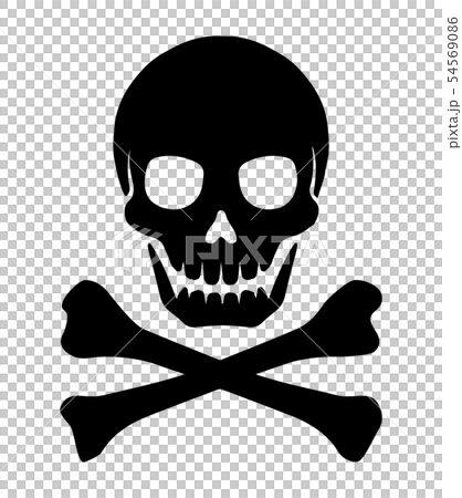 海賊旗・海賊マーク・ドクロマーク ベクターイラスト 海賊旗・海賊マーク・ドクロマーク ベクターイラスト 54569086
