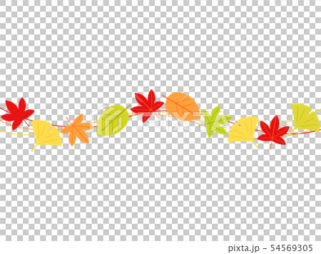 落ち葉15　ライン 54569305