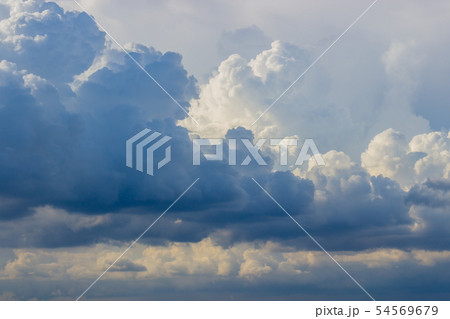 Dramatic sky with stormy clouds, natural view Dramatic sky with stormy clouds, natural view 54569679