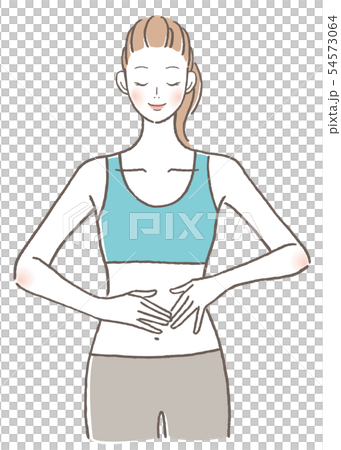 Belly massage woman 54573064