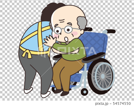 轉移到老人的男性看護人 轉移到老人的男性看護人 54574550