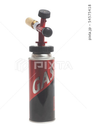 Manual gas burner isolated on white background Manual gas burner isolated on white background 54575418