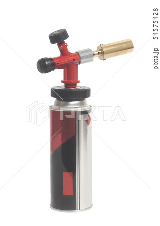 Manual gas burner isolated on white background Manual gas burner isolated on white background 54575428