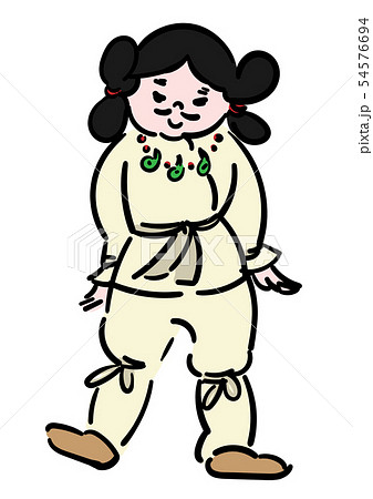 古墳時代 男性のイラスト素材