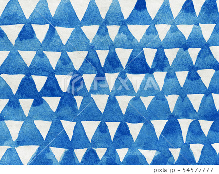 背景素材　布　木綿　藍染 54577777