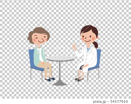 Counseling Middle-aged women Wrinkle removal Counseling Middle-aged women Wrinkle removal 54577910