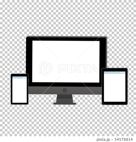 デジタル家電　パソコン　スマートフォン　タブレット 54578814