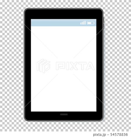 デジタル家電　タブレット　イラスト 54578836