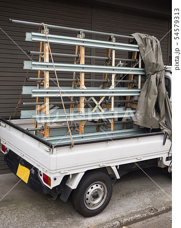 板ガラス運搬車 54579313