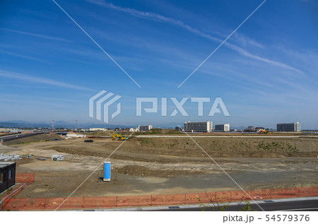 宮城県名取市・日和山から見る閖上の風景 54579376