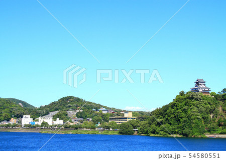 犬山市 犬山城その周辺の風景 犬山市 犬山城その周辺の風景 54580551