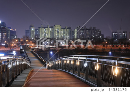 風景 夜景 漢江 54581176