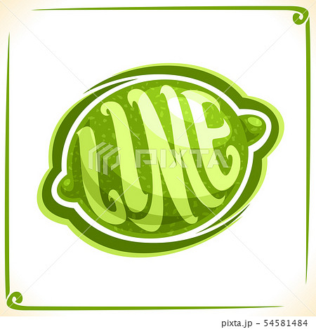 Vector logo for green Lime 54581484