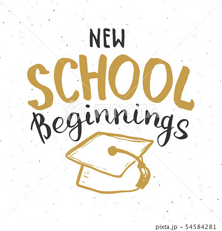 Back to School Calligraphic Lettering. Calligraphy Back to School Calligraphic Lettering. Calligraphy 54584281